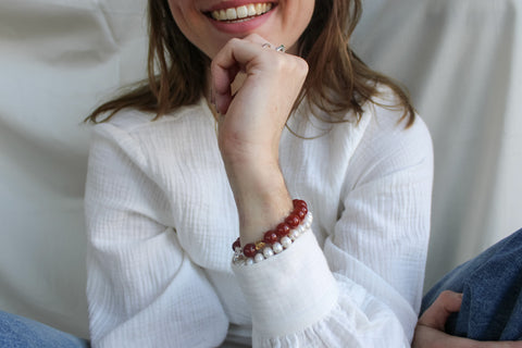 'Lena' Parel Armband