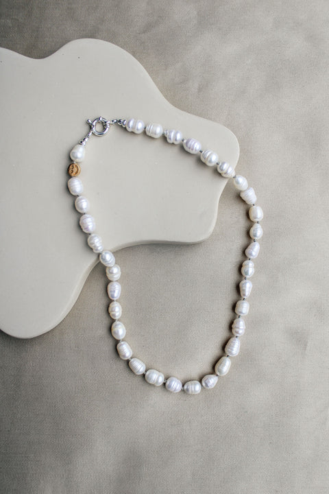 Duurzame parelketting, handgemaakte sieraden