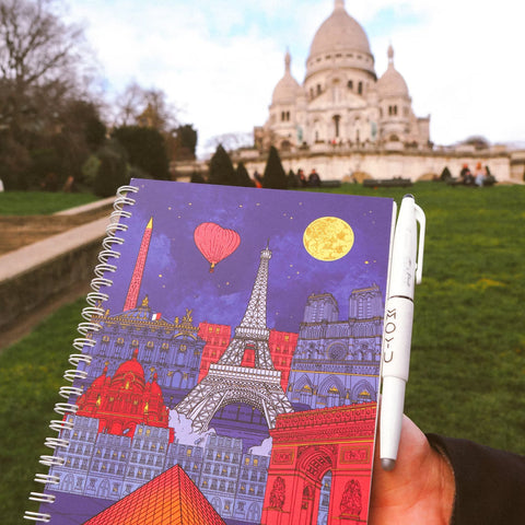 Erasable Notebook A5 - Paris Edition