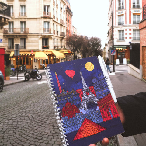 Erasable Notebook A5 - Paris Edition