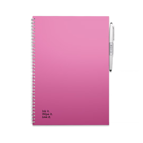 Erasable Notebook A4 - Passion Pink
