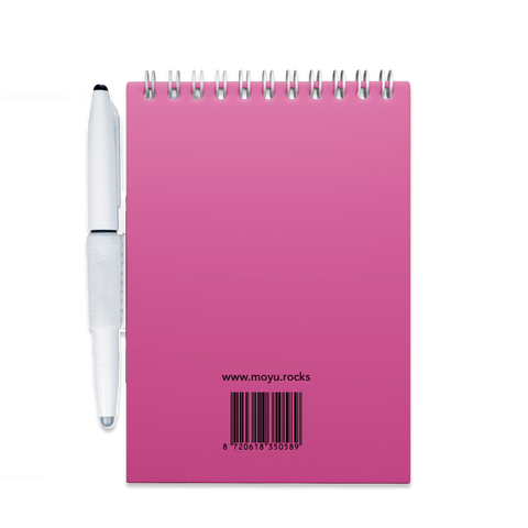 Erasable Notepad A6 - Passion Pink