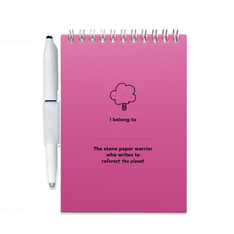 Erasable Notepad A6 - Passion Pink