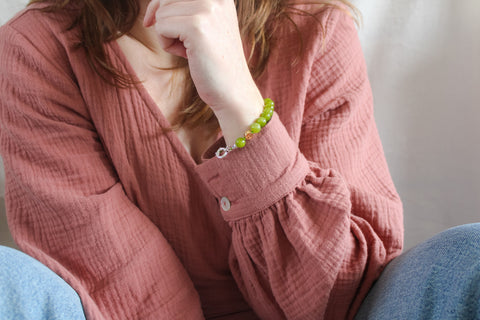 'Celia' Peridoot Armband