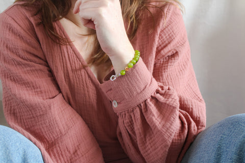 'Celia' Peridoot Armband