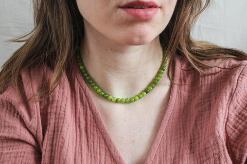 'Mabel' Peridoot Ketting