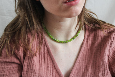 'Mabel' Peridoot Ketting