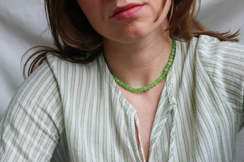 'Mabel' Peridoot Ketting