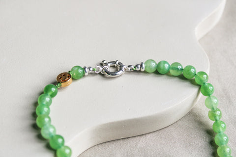 'Mabel' Peridoot Ketting