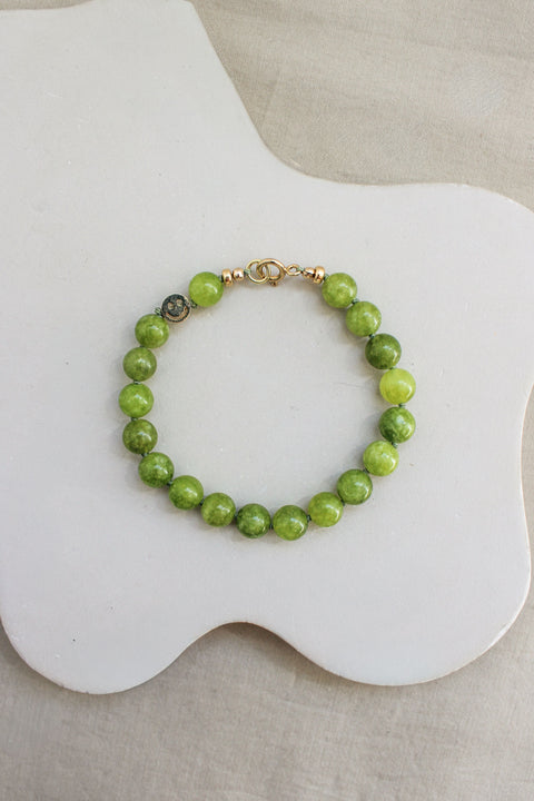 Peridot armband 'Emma'