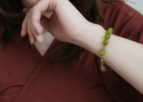 Peridot armband 'Emma'