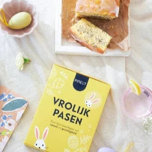Pineut Brievenbuscadeau Vrolijk Pasen | Lemon Poppycake