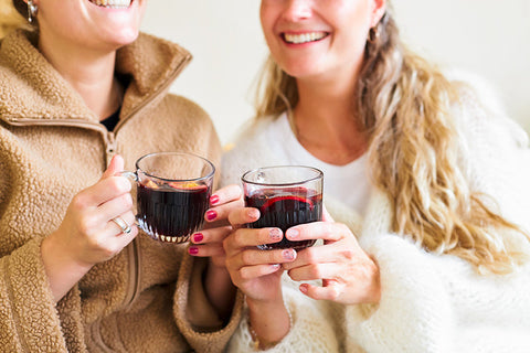 Glühwein | BIO | pouchbag | origineel winter cadeau | Doos met 10 stuks