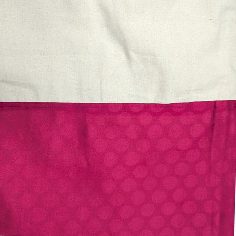 Half sari, half cotton tote bag, ethically handmade in India