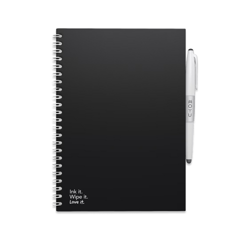 Erasable Notebook A5 - Pitch Black