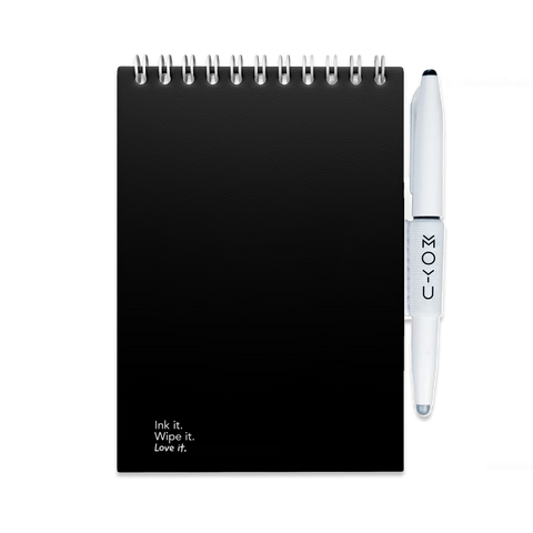Erasable Notepad A6 - Pitch Black