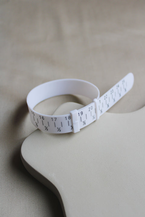 Polsmaat meten met maatbepaler