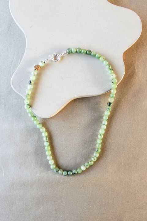 'Mabel' Prehniet Ketting