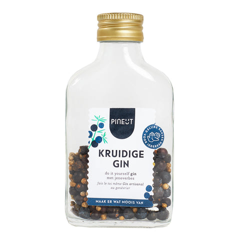 Kruidige Gin | mini-flacon | Winterdrank| Kerst cadeau