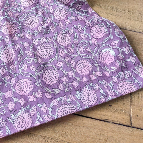 Block Printed Cotton Tote Bag: Ethically Handmade in India