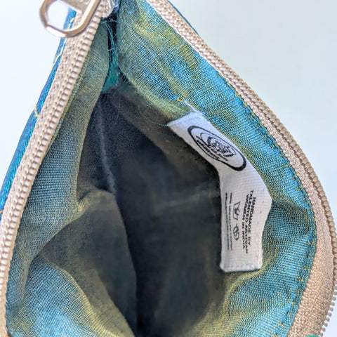 Upcycled Sari Coin Purses: Fair Trade Colourful Quilted Pouches