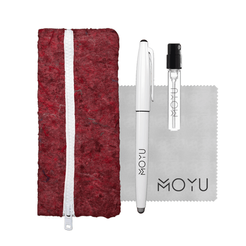 recycled-pencil-case-red-with-spray-cloth-pen