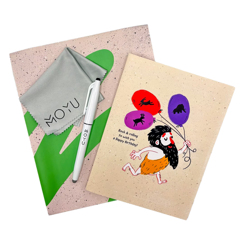 Caveman – Reusable Happy Birthday Card