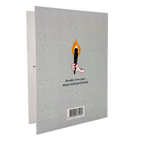 Caveman – Reusable Stone Paper Card