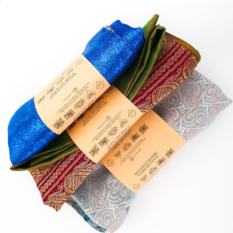 Reusable sari gift wrap bundles (M, L, or XL) - Shakti.ism | शक्तिवाद