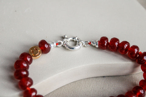 'Claire' Robijn in Zoisiet Armband