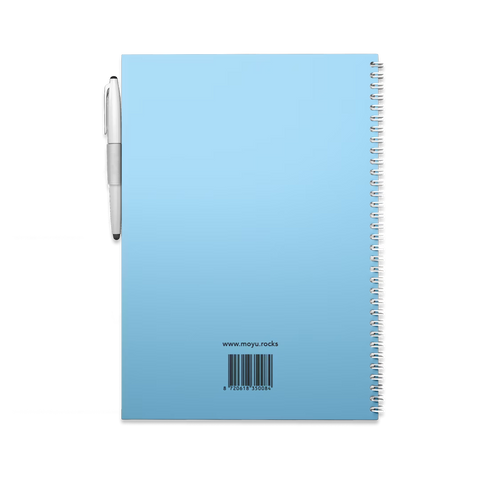 Erasable Notebook A4 - Rocky Ice