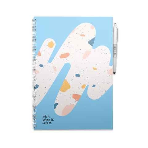 Erasable Notebook A4 - Rocky Ice