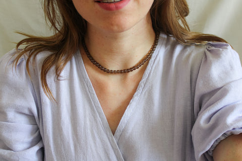 'Teddy' Rookkwarts Ketting