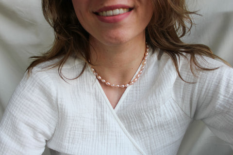 'Giselle' Rosé Parel Ketting