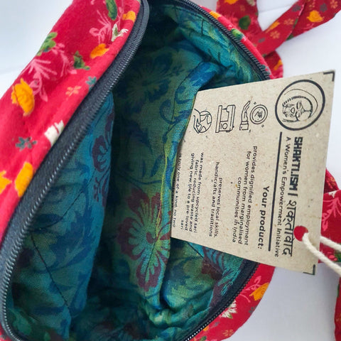 Round sari shoulder bag - Shakti.ism | शक्तिवाद