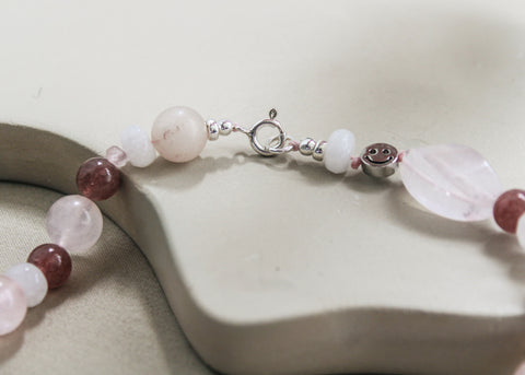 Edelsteen ketting 'Thalia'