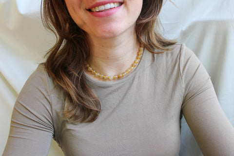 'Ella' Rutielkwarts Ketting