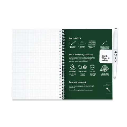 Erasable Notebook A5 - Safari Nights