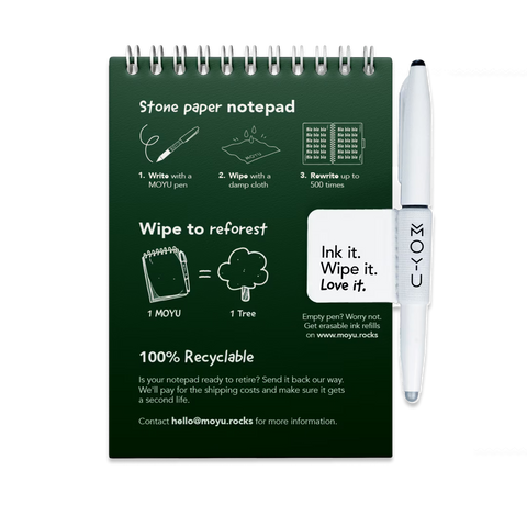 Erasable Notepad A6 - Safari Nights