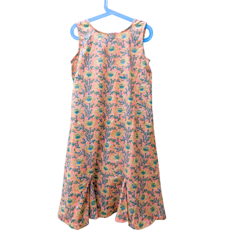 Beautiful block print cotton summer dresses for children