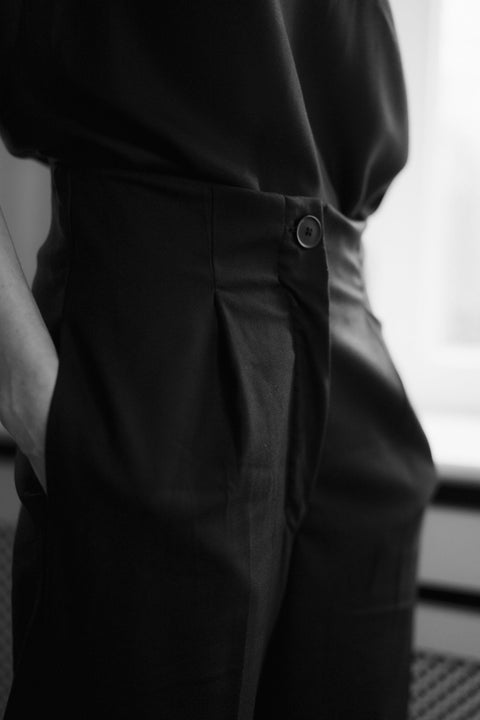 Sanchi pants - black - Fransje Sophie