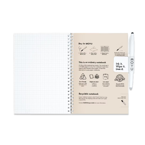 Erasable Notebook A5 - Sandy Jungle