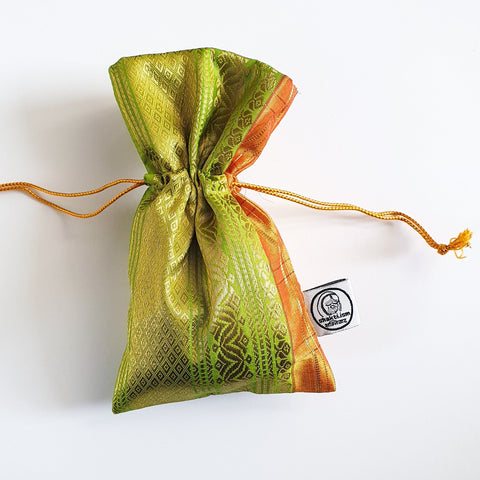 Sari gift bags with drawstring - Shakti.ism | शक्तिवाद