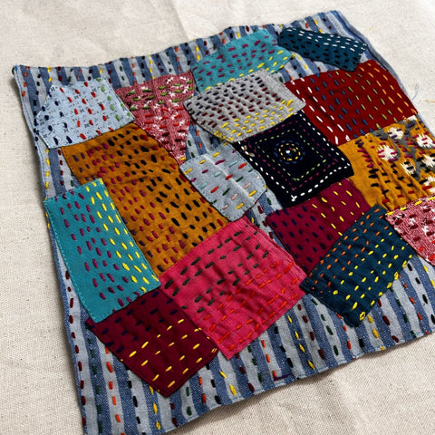 Sari patchwork cotton tote bag - Shakti.ism | शक्तिवाद