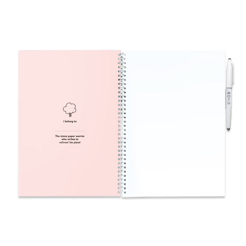 Erasable School Notebook A4 – Blank Pages