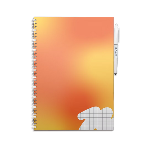 Erasable School Notebook A4 – Grid Pages