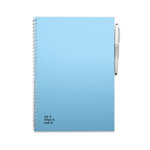 Erasable Notebook A4 - Sky Blue