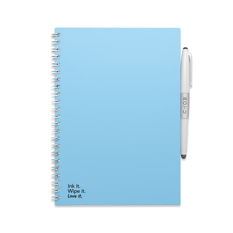 Erasable Notebook A5 - Sky Blue