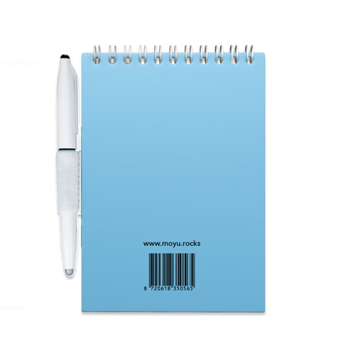Erasable Notepad A6 - Sky Blue