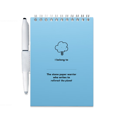 Erasable Notepad A6 - Sky Blue